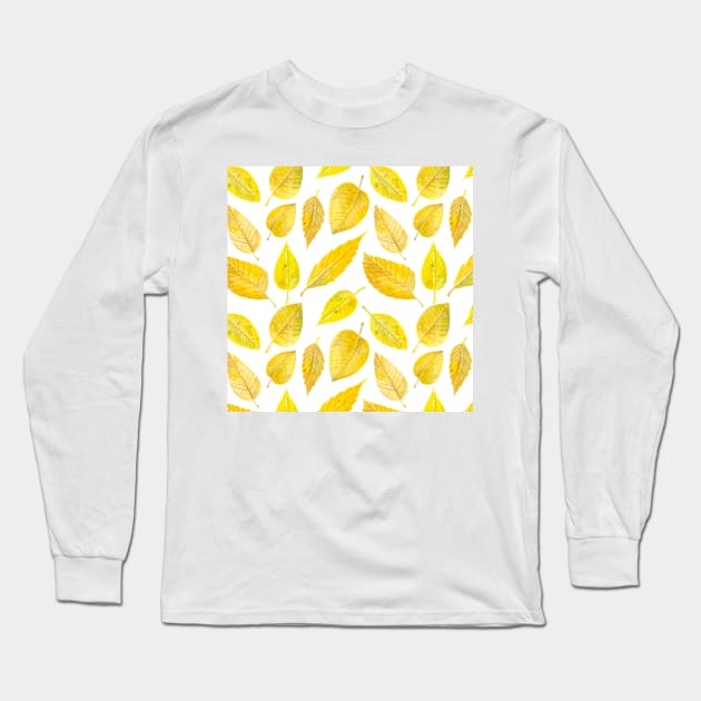 Autumn leaves Long Sleeve T-Shirt by katerinamk